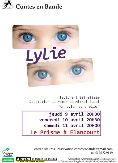 Lecture théâtralisée Lylie - adaptation du roman de Michel Bussi